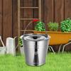Ice Bucket Stainless Steel with Lid Beverage Tub Easily To Clean Pail Wine for