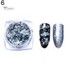 Puntos Nail Art Manicure Decor 0.2g Shiny Paillettes Foil Glitter Sequins Mirror Powder