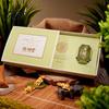 Chinese Culture Collectible Golden Turtle Feng Shui Ornament with Faux Leather Sleeve, Handmade Prosperity Wealth Talisman for Luck And Prosperity,