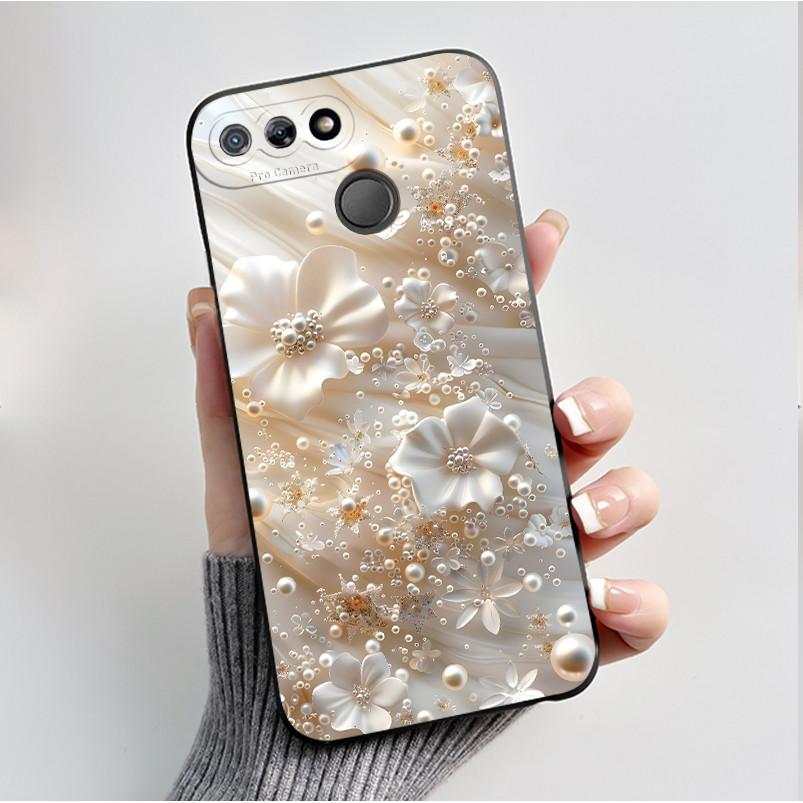 Печатный чехол для телефона для Itel P15 A35 A25 PRO Fundas Capa Мягкий силиконовый черный корпус для ITEL A25 Чехол Милый Цветочный Мультяшный Корпус
