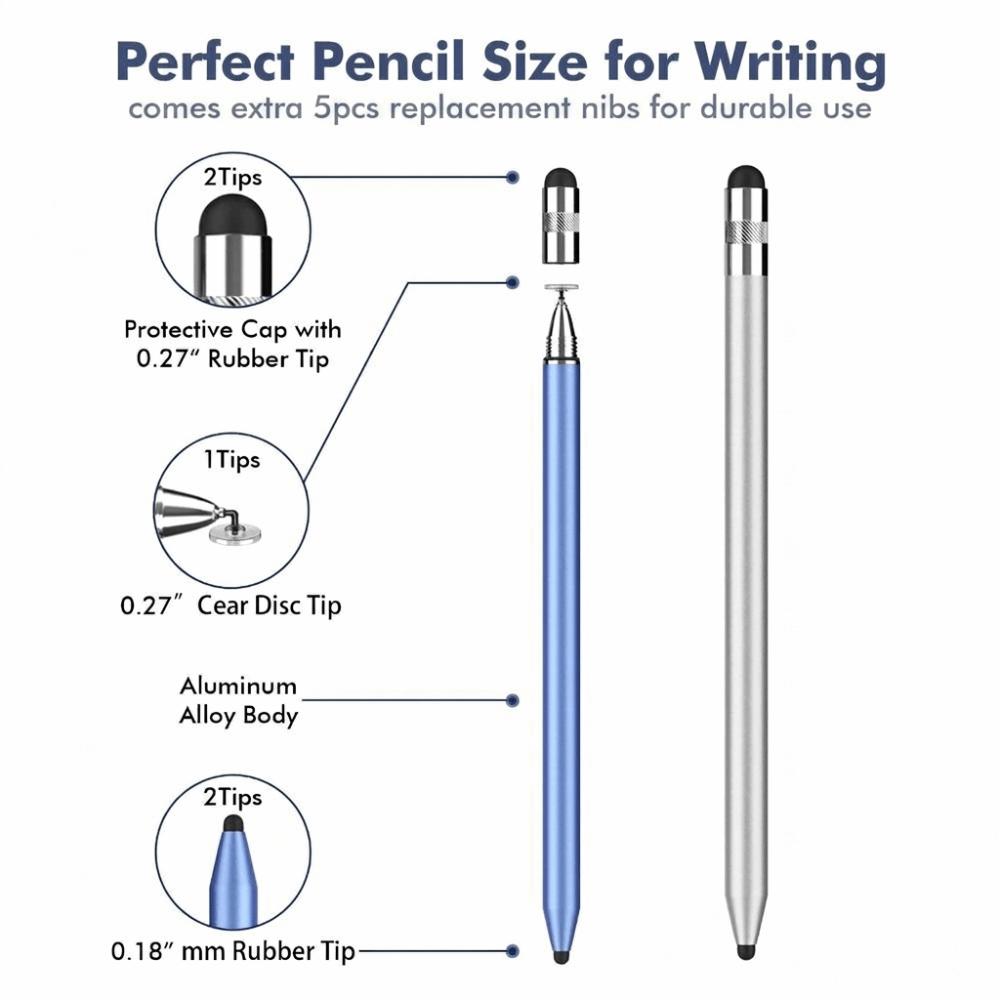 3-in-1 Stylus Pen High Sensitivity Capacitive Touch Pencil Professional Touch Screen Pen