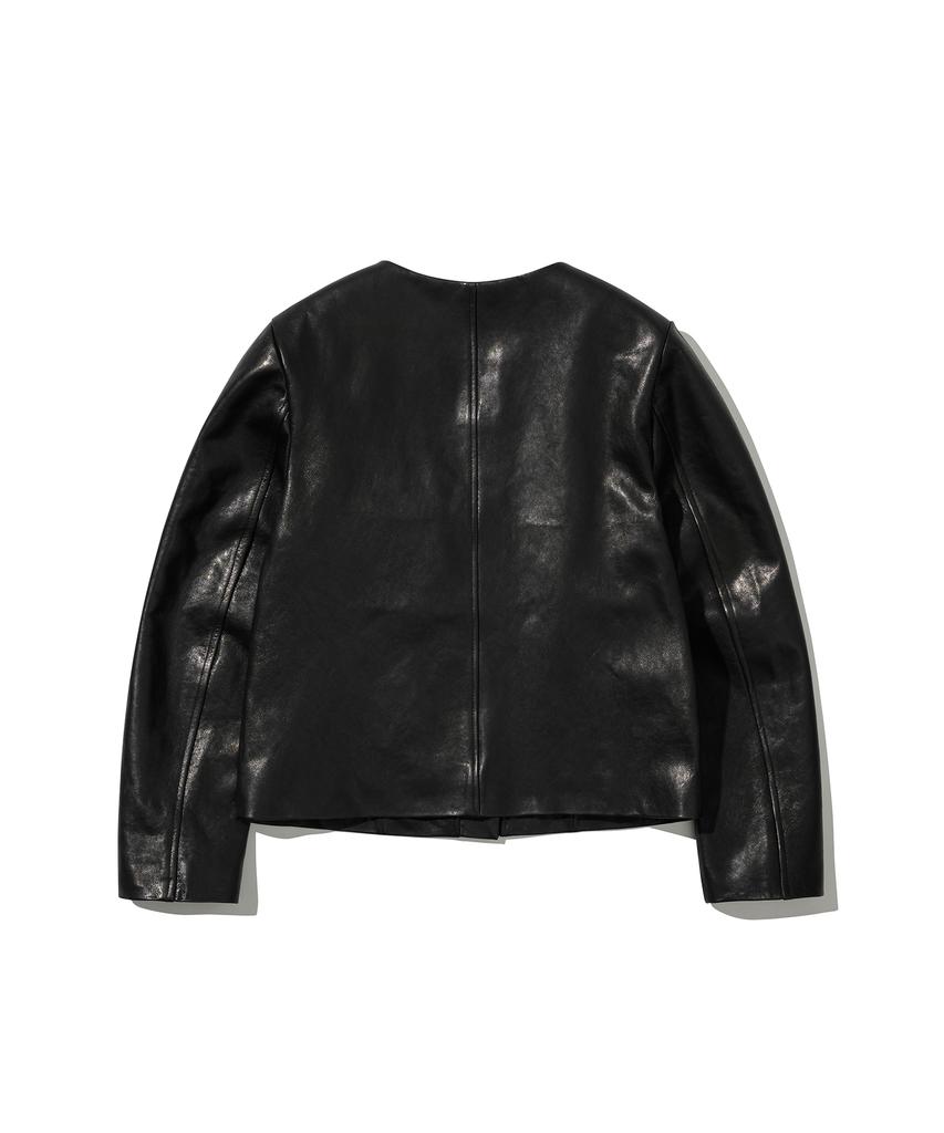 Andros Classic Vegetable Leather Jacket (Black)