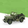 Willys Alloy Simulation Off Road Vehicle Model Toy For Display Play And