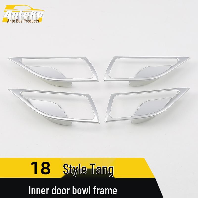 Anti-Scratch Door Bowl Frame for Tang: Fits 18 Models, Interior Protective Car Accessory