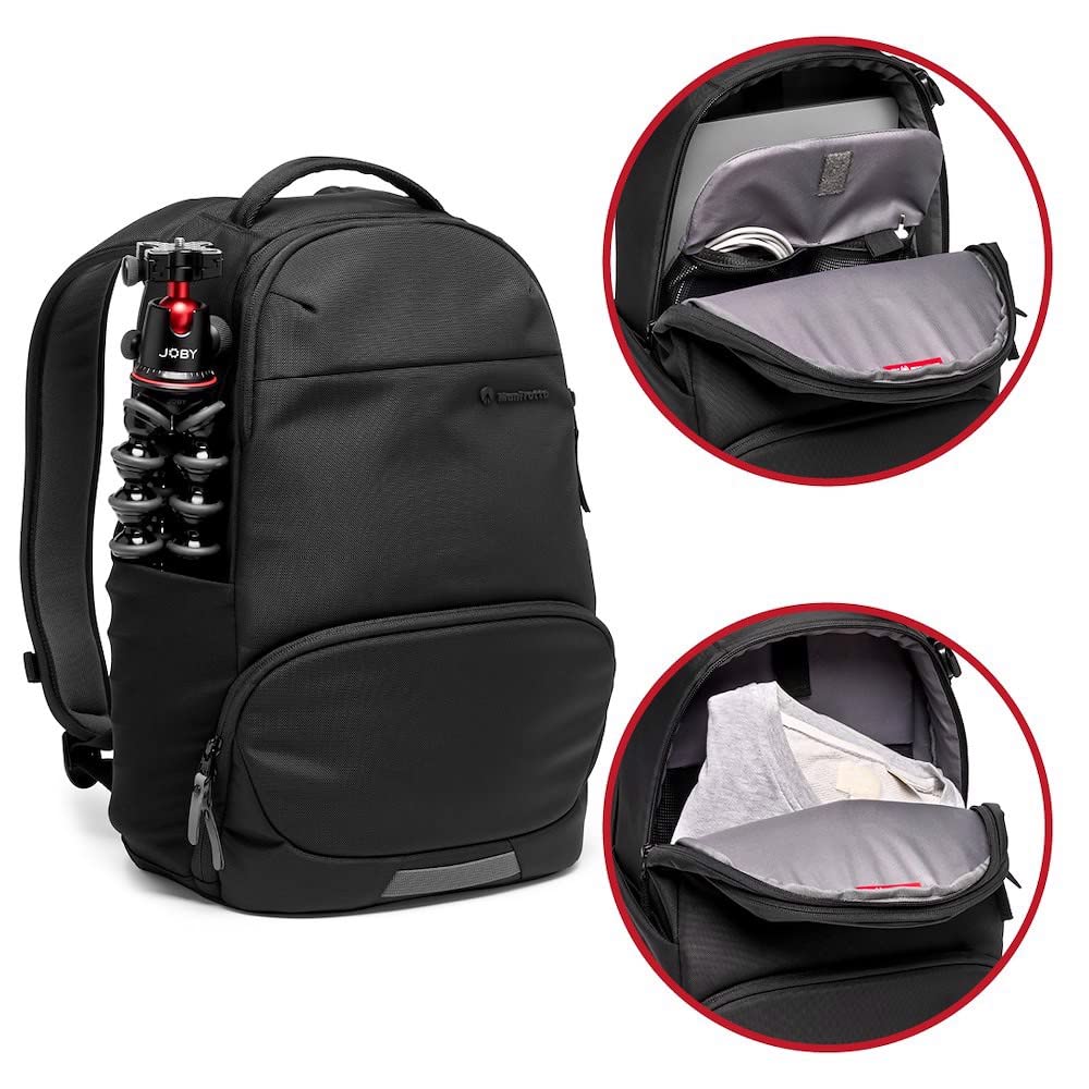 Рюкзак для камеры Advanced Active Backpack III с водоотталкивающим материалом, в комплект входит дождевик, совместимый с небольшим штативом MB [Manfrotto] MA3-BP-A