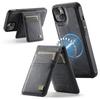 Чехол для iPhone 14 AUTSPACE A12 Кожаный чехол для телефона со съемным карманом для карт