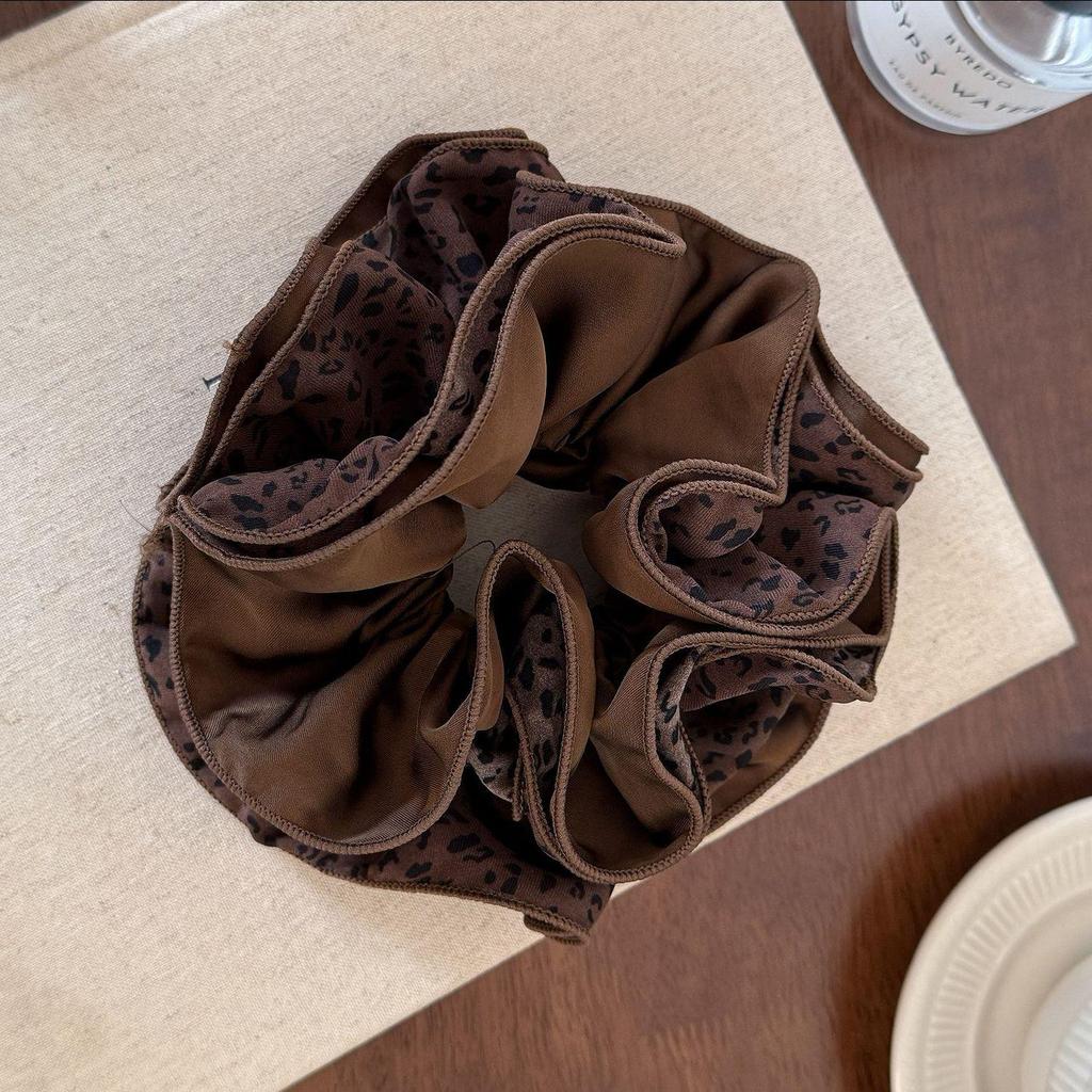 French-Korean Double-Layer Ballet Lace Extra Large Hair Scrunchie