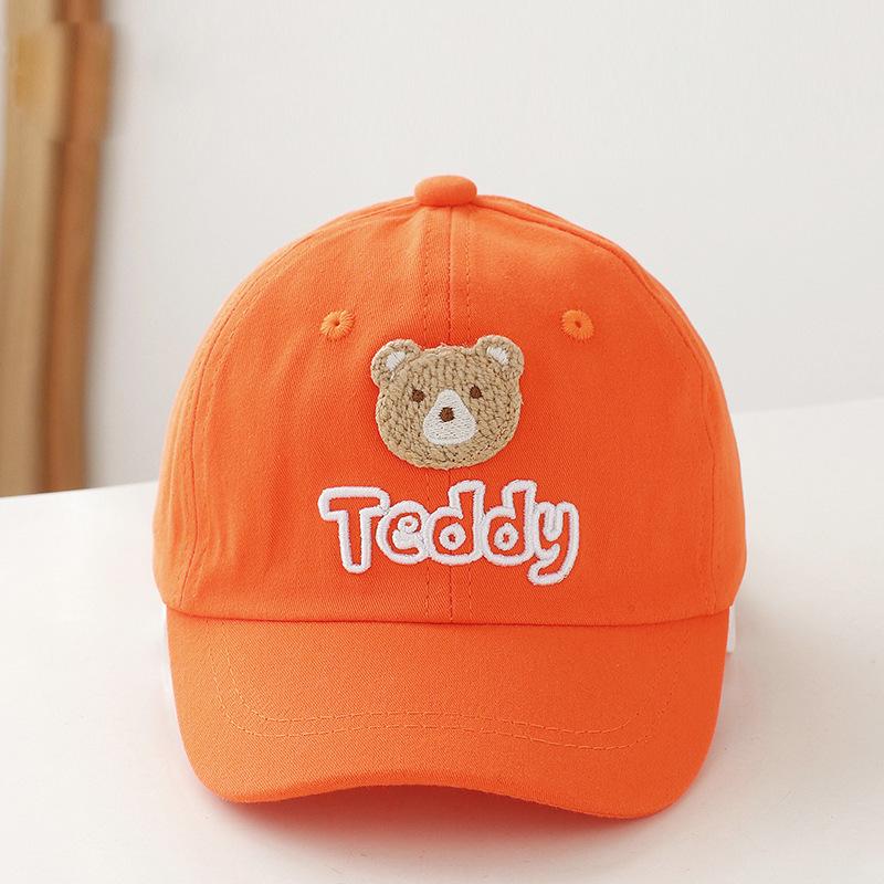 Cartoon Dinosaur Embroidery Baby Cap Summer Kids Baseball Cap Outdoor Adjustable Infant Boy Girls Sun Hats