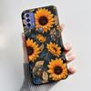 Beautiful Case For TCL 20B (6159K) Unique Black Rose In Water Pattern Anti-scratch Jelly Cover Soft Silicone Black Case