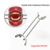 Upgrade Dental Orthodontic T Shape Vestibulum Retractor Lip Cheek Retractor Mouth Gag Opener Mouth Retractor Double Ends