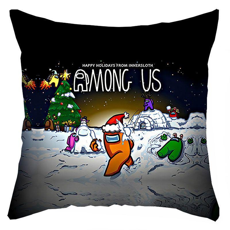 Наволочка Игровая Наволочка Декоративная для Дома Дивана Квадратная 45×45см