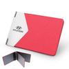 Metal Car Driver License Cover Credit Card Holder For Hyundai I30 Creta Matrix Bayon Venue Sonata IX20 Solaris GDI Santafe Equus RR8