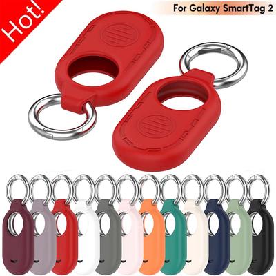НОВЫЙ Чехол-брелок для локатора Samsung Galaxy SmartTag 2, Защитный чехол от потери, Чехол-рукав, Защитный чехол для Smart Tag 2, Мягкий силиконовый чехол