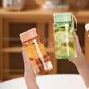 with Tea Strainer Single-layer Plastic Cups Transparent Water Cup Simple Sports Water Cup