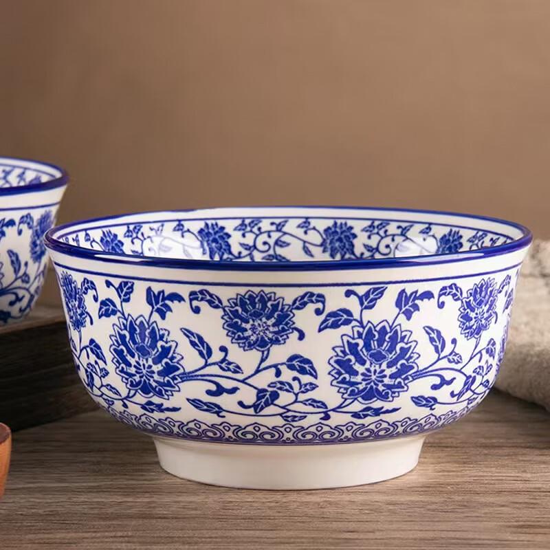 ZISIZ Retro Ceramic Soup and Noodle Bowl