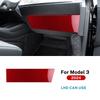Carbon Fiber Style Interior Sticker for Tesla Model 3 Highland 2024 Co-pilot Instrument Console Panel Interior Panel