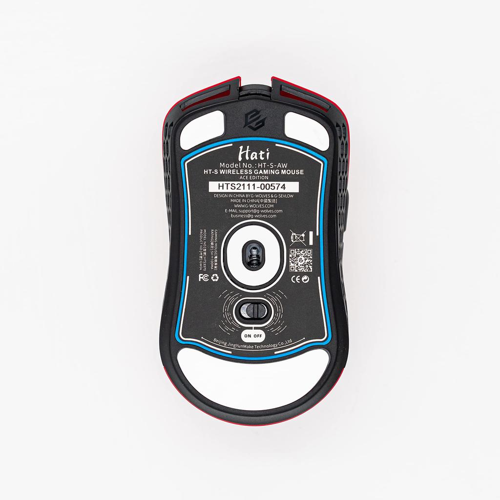 GWolves Hati HTS ACE Игровая мышь Беспроводная Легкая Беспроводная Hati S