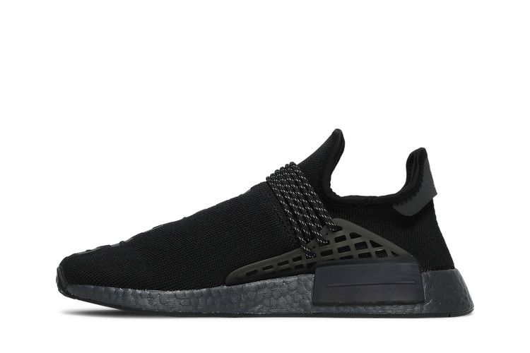 Men's Sneakers adidas NMD Hu Pharrell Human Race Triple Black Pack Black/Black/Black
