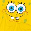 SpongeBob SquarePants Mens Smiling Face T-Shirt