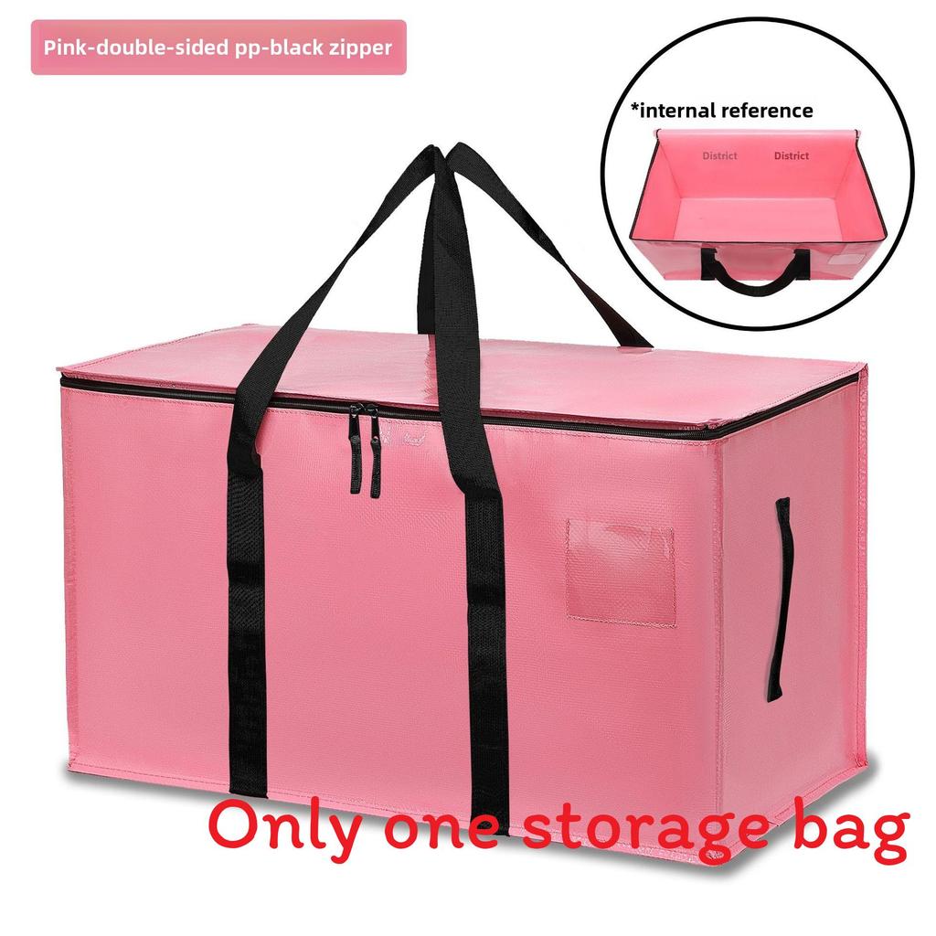Thickened Pe Packing Bag With Foldable Design For Moving And Travel Storage
