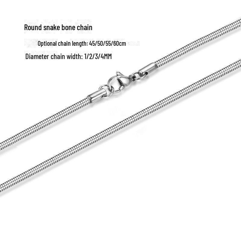 Универсальный мужской кулон из нержавеющей стали с цепочкой