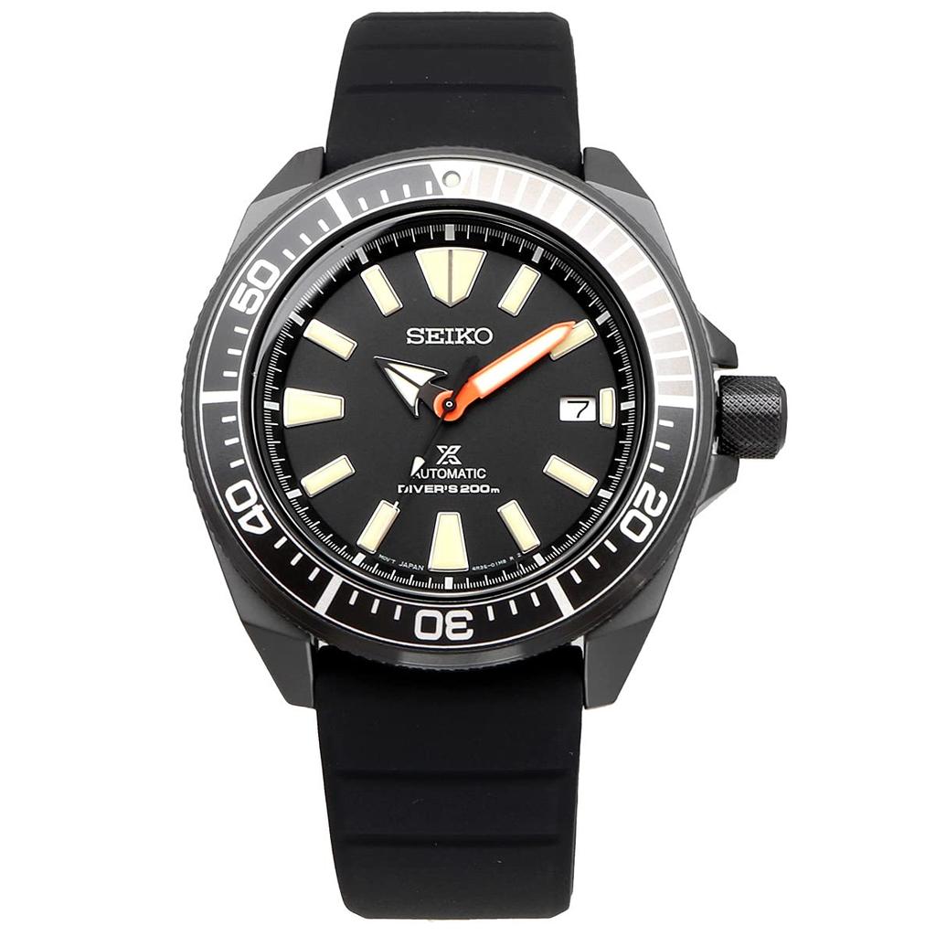 Seiko Watch Prospex Black Series Limited Edition Automatic Samurai Divers SRPH11