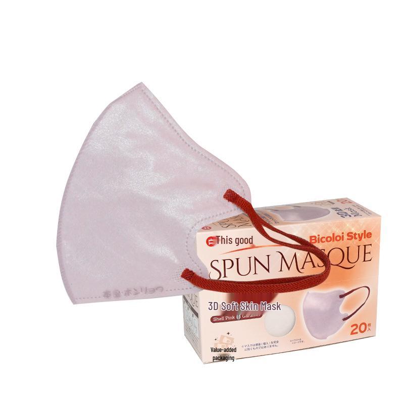 Японская 3D одноразовая защитная маска унисекс из спанлейса из нетканого материала