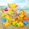 Children Sand Toys Kids Play Water Toys Beach Box Set Kit Sand Bucket Summer Water Fun Beach Bucket Hobbies Gifrs for Kids