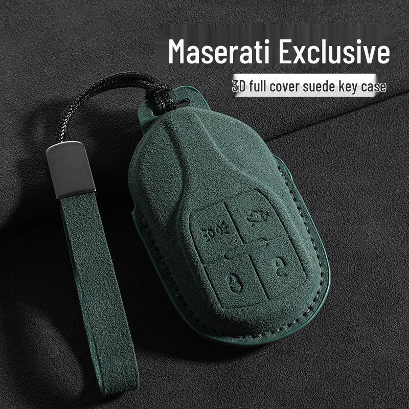 3D Брелок-сумка из замши Алькантара для Maserati Ghibli/LevanteGT
