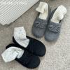 Женские туфли-лоферы Bow Flats из замши, повседневная дизайнерская зимняя обувь 2025 года, тренд, новый бренд, удобные нескользящие туфли Chaussures Femme
