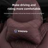Car Support Headrest Neck Lumbar Pillow Soft Neck Pillows For Volvo XC90 V90 V60 XC60 V40 EC40 EX40 S80 S60 S90 C40 Keychain