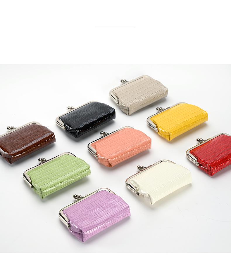 2024 Crocodile Pattern Mini Lipstick Wallet & Coin Purse for Women