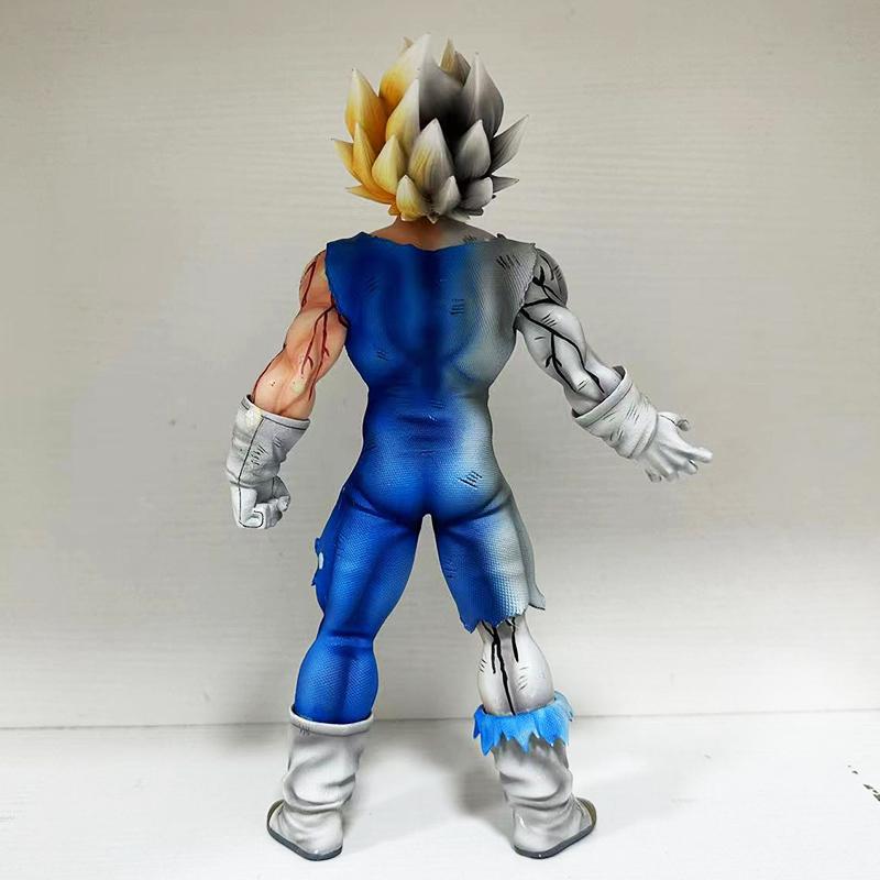 GK Dragon Battle Damage Majin Vegeta Фигурка ПВХ Bejita Коллекция Модель Аниме Самоуничтожение Vegeta Фигурки Игрушки