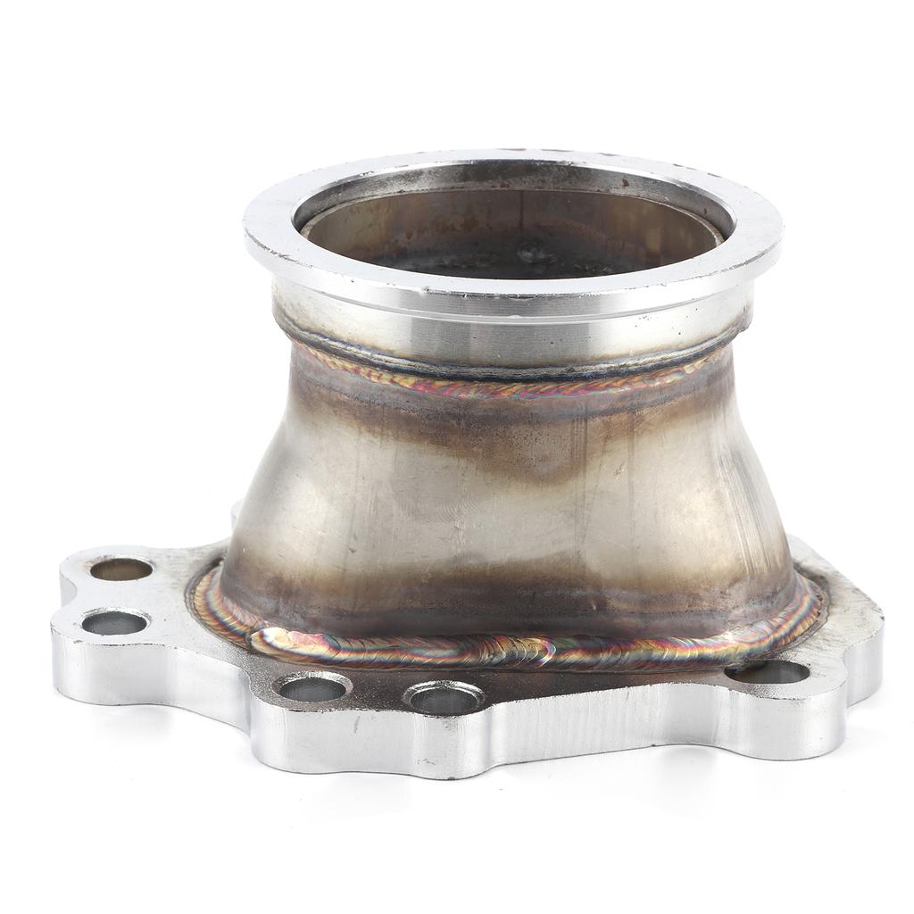 Turbo Adapter Flange 8 Bolts To 3in VBand Turbo Outlet Downpipe Fit for Garrett T25 T28 GT25 GT28