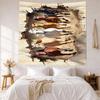 Horse Wall Decor Tapestry Art For Pet Memorial Birthdaywedding Party Backdrop Family Gift