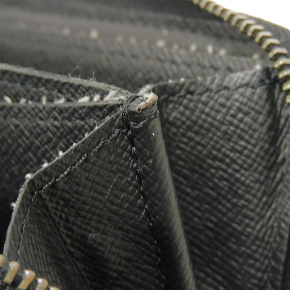 Подержанный 12564 Кошелек Zippy, Вертикальный, M81662 7943, Черный, RFID IC-чип, Monogram Eclipse Noir Мужской из Японии