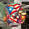 2D Flat, 1pc Round Cinco De Mayo Aluminum Hanging Sign, Colorful Mexican Fiesta Dancing Folk Flower Sombrero Design, Vibrant Metal Wall Decor