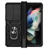 Magnetic Portable Ring Holder Funda Case For Samsung Galaxy Z Fold 4 5g Fold4 Zfold4 Lens Protection Phone Accessories Cover