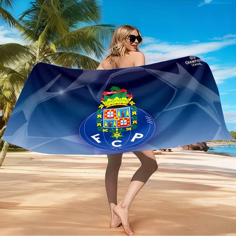 1PC FC Porto Emblem Design. Beach Towel, Microfiber Beach Towel, Perfect For Pool, Beach, Travel, Home Decor Beach Party Fan gifts