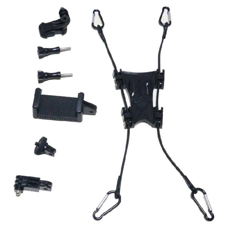 Net Chain Link Phones Fence Mount For Phone Universal Mobile Phone Holder Stand For Action Camera Tree Rod Mount