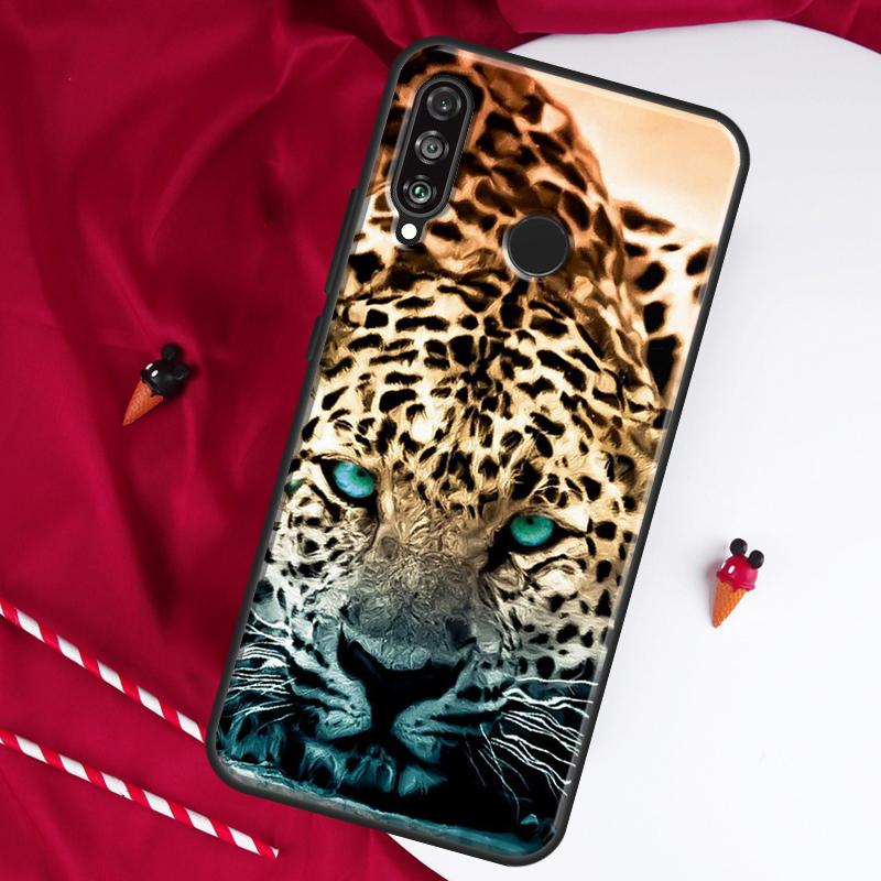 Че Гепард Пантера Снежный Гепард Для Huawei Nova 9 SE 10 5T Y90 Y70 Y60 Y61 Y91 Y72 12i 12s 11i P60 Pro P20 P30 P40 Lite Чехол