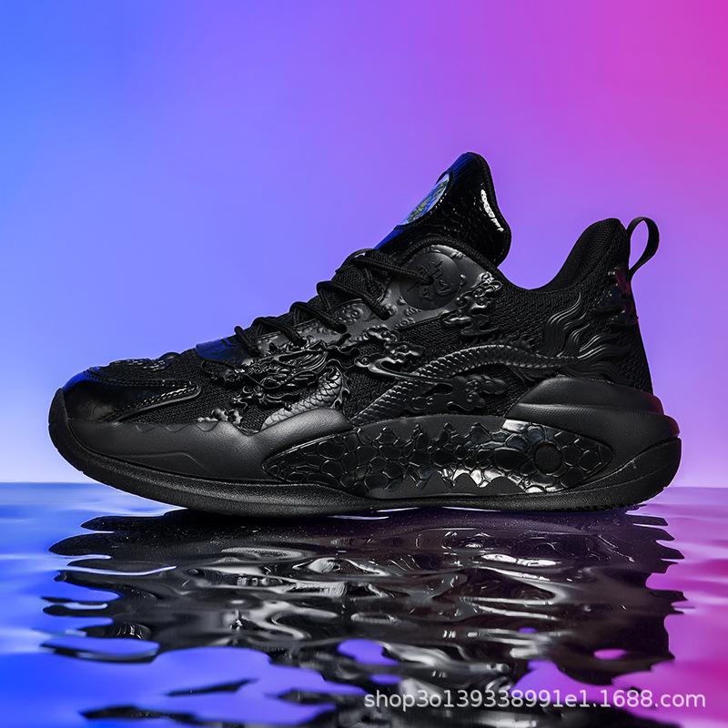 Баскетбольные кроссовки лимитированной серии «Год Дракона» имеют звук, модный светящийся тренд, настоящая фабричная прямая продажа спортивной обуви
