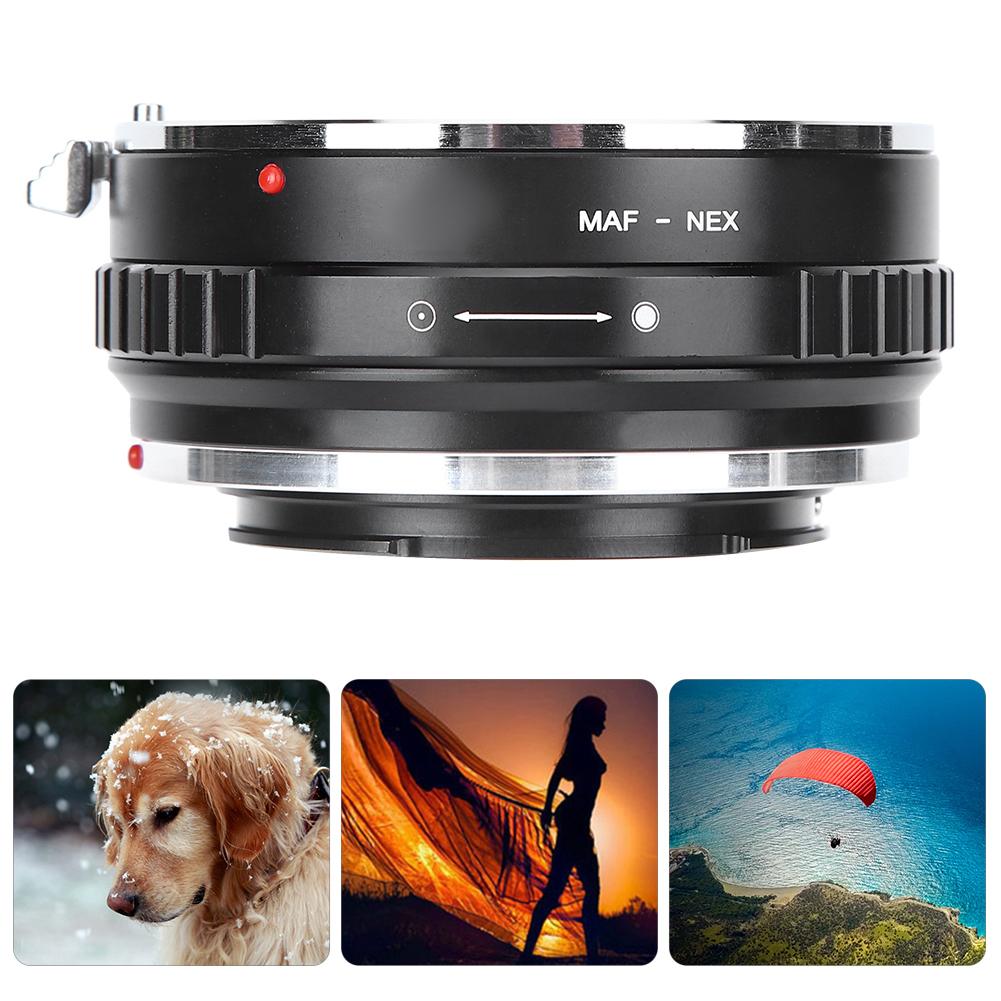 Кольцо-адаптер объектива Fikaz MAFNEX для объективов Minolta AF Mount на камеру Sony E Mount