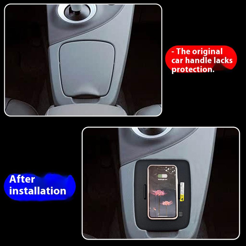 2DIN Самый новый Для Toyota Prius 2009-2017 Автомобильная центральная консоль Зарядное устройство для телефона Быстрая беспроводная зарядка Зарядная пластина Зарядный держатель