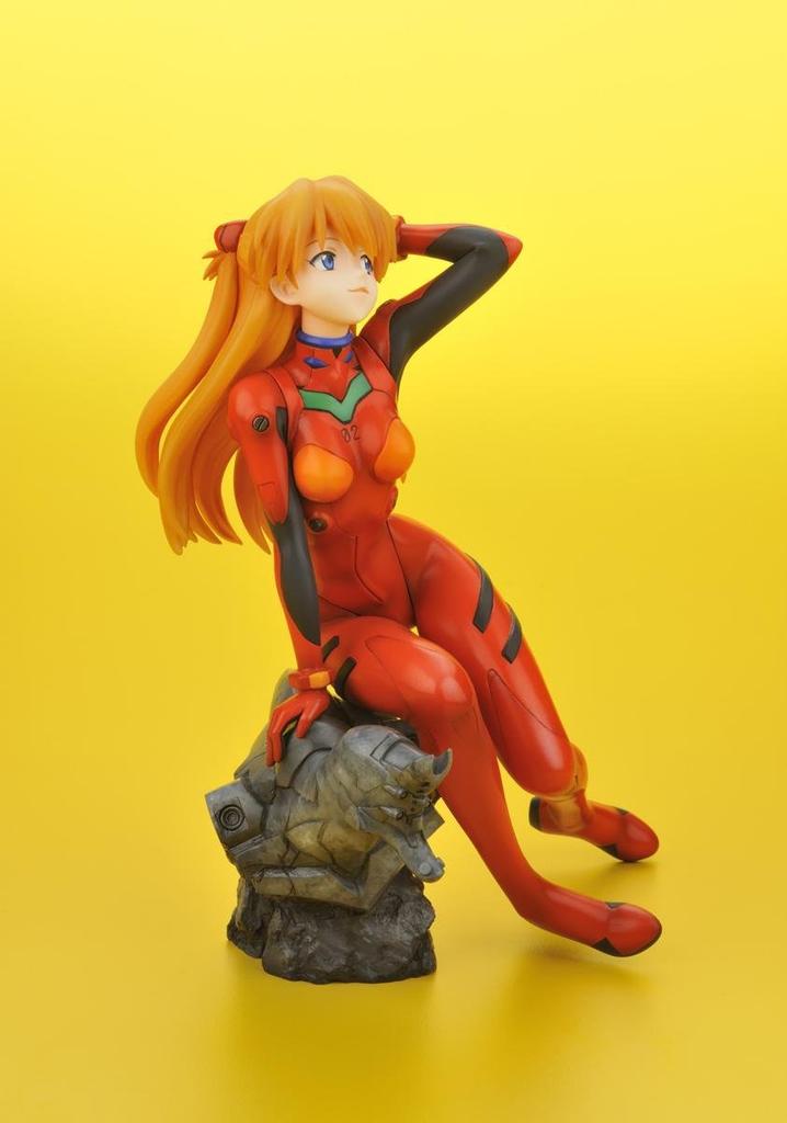 Kotobukiya Evangelion New Theatrical Version Shikinami Asuka Langley Plug Suit Scale PVC Painted Finished Product Ver. 1/6