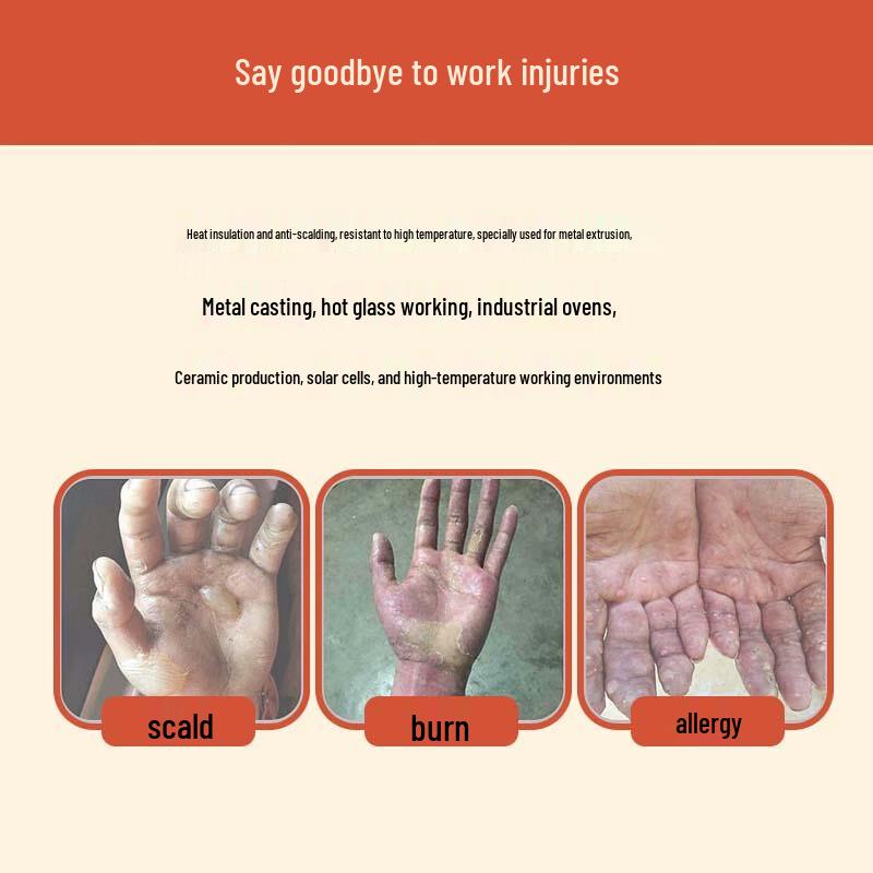 Перчатки XinYu, устойчивые к высоким температурам