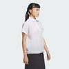 Adidas Футболка-поло Golf 25SS женская, тканая, с коротким рукавом, белая JF4569