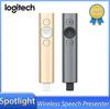 Logitech Spotlight Wireless PPT Flip Pen Conference Teaching Demonstrator Projection Remote Control Wireless Receiver+Bluetooth