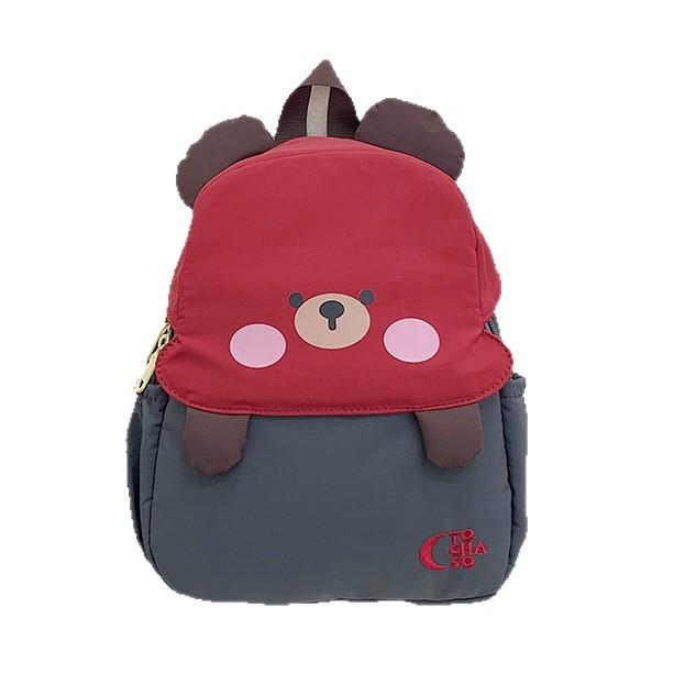 Рюкзак с принтом медведя с милым мультяшным узором, школьная сумка для студентов, подарок, прочный