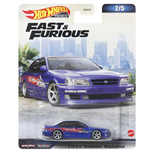 Hot Wheels Fast and Furious - 1999 Nissan Maxima [3 Years Old and Up] HKD23